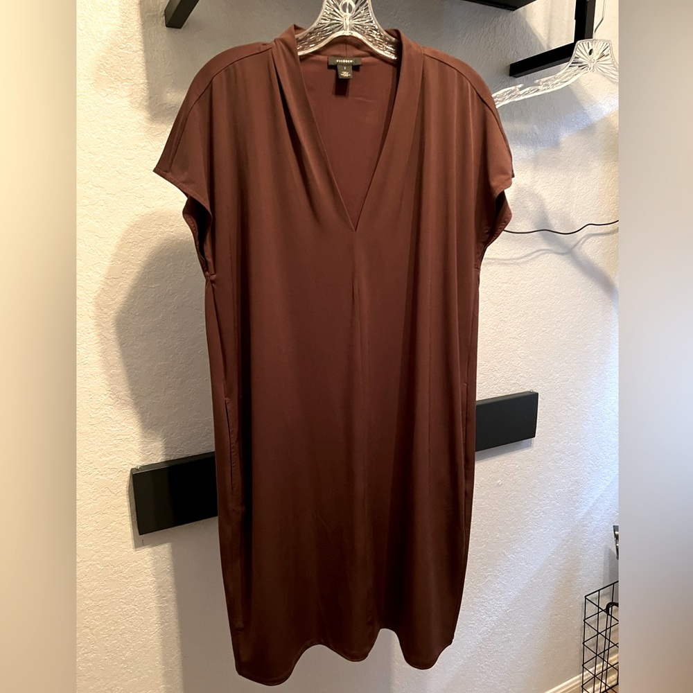 Halogen Pleat Detail Shift Dress